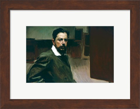 Framed Self Portrait Print