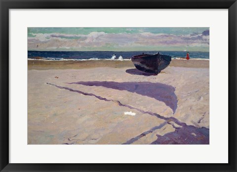 Framed Shadow of the Boat, 1903 Print
