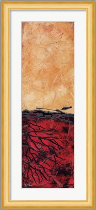 Framed Tree with Roots III Print