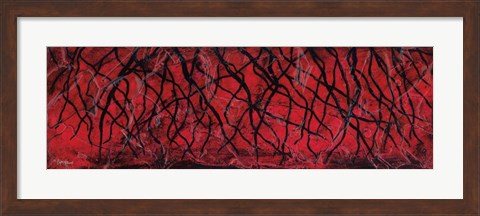 Framed Tree with Roots V Print