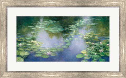 Framed Blue Lily III Print