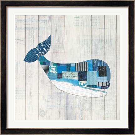 Framed Wind and Waves II Nautical Print