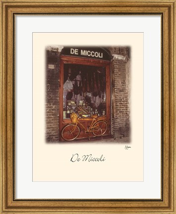 Framed De Miccoli Print