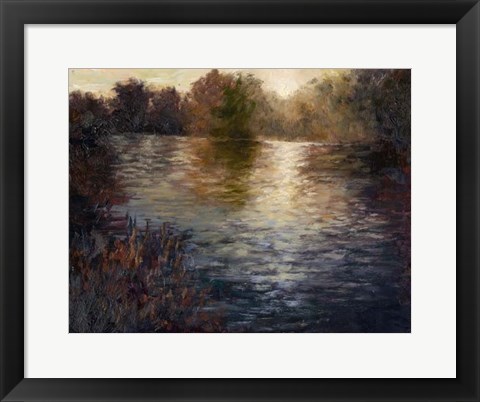 Framed Glowing Reflection Print