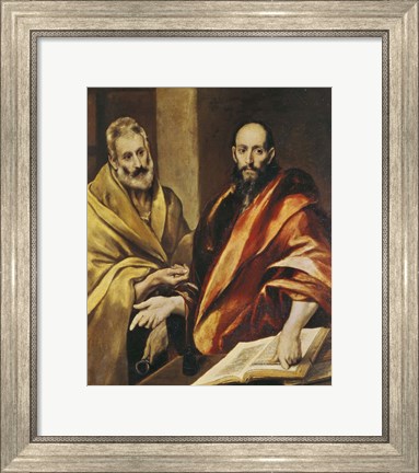 Framed Saints Peter and Paul Print