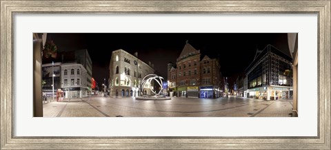 Framed Arthur Square, Belfast, Northern Ireland Print