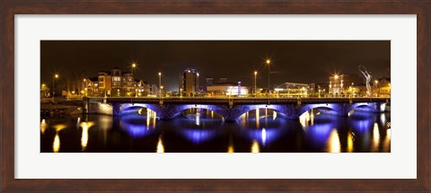 Framed Queen&#39;s Bridge, Belfast, Northern Ireland Print