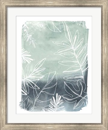 Framed Tropical Batik II Print