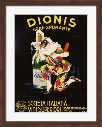 Framed Dionis, 1928 Print