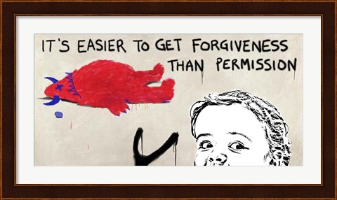 Framed Forgiveness Print