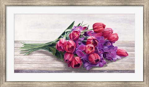 Framed Bouquet Print