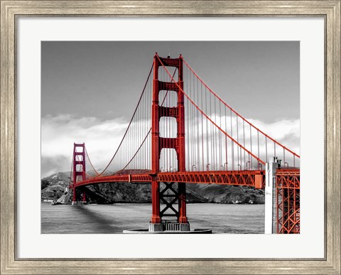 Framed Golden Gate Bridge, San Francisco Print