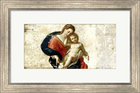 Framed Madonna and Child (after Procaccini) Print