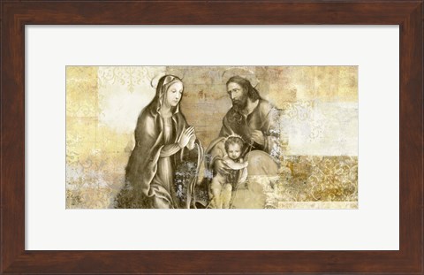Framed Nativity (after G. Antonio Bazzi) Print