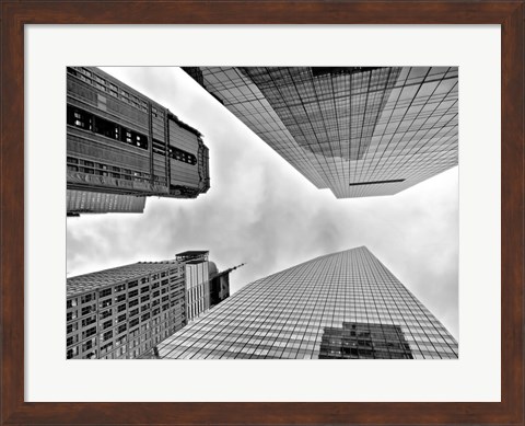 Framed Urban View, NYC Print