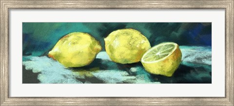 Framed Lemons Print