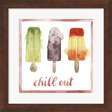 Framed Chill Out VI Print