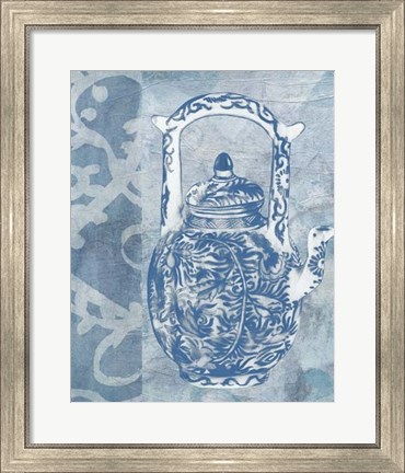 Framed Chinese Teapot  II Print