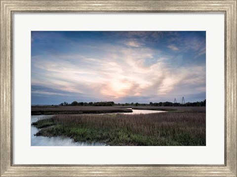 Framed Low Country Sunset III Print