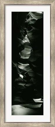 Framed Slot Canyon, Lower Antelope Canyon, Antelope Canyon, Page, Arizona Print