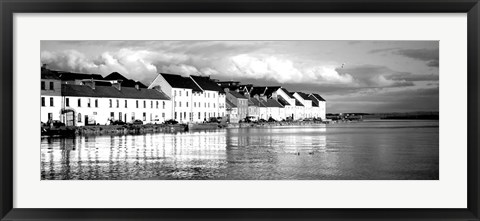Framed Galway, Ireland BW Print