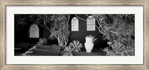 Framed Marrakech, Morocco BW Print