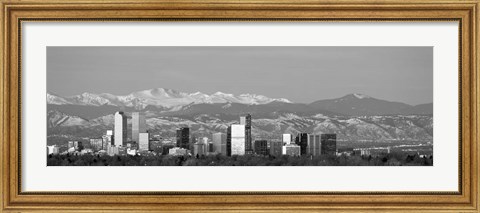 Framed Denver, Colorado Print