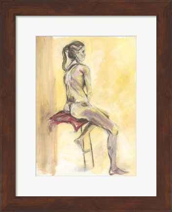 Framed Nude IV Print