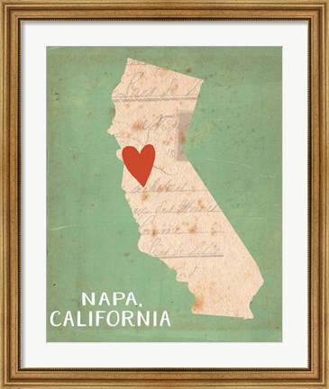 Framed Napa Print