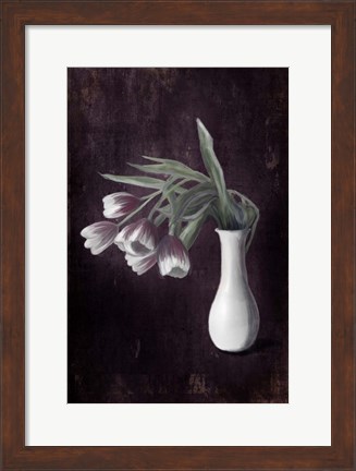 Framed Droopy Tulips Print