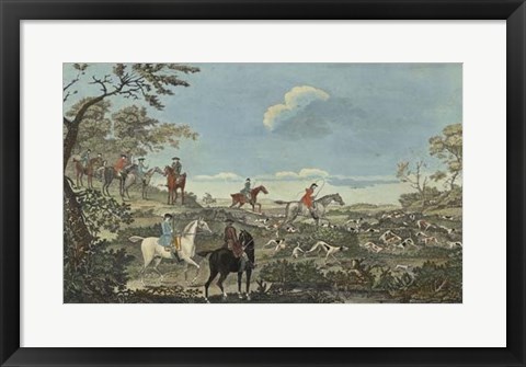Framed Thrill of the Chase III Print