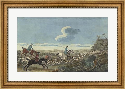 Framed Thrill of the Chase IV Print