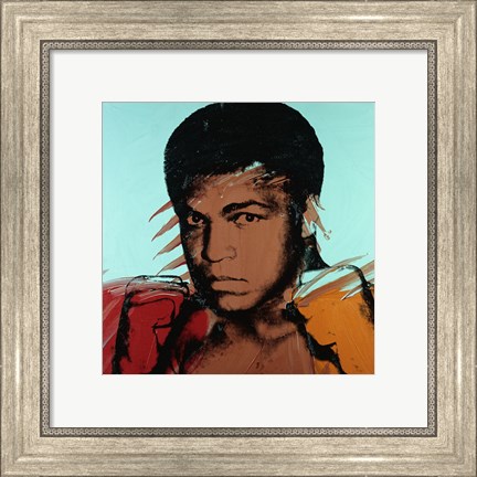 Framed Muhammad Ali, c. 1977 Print