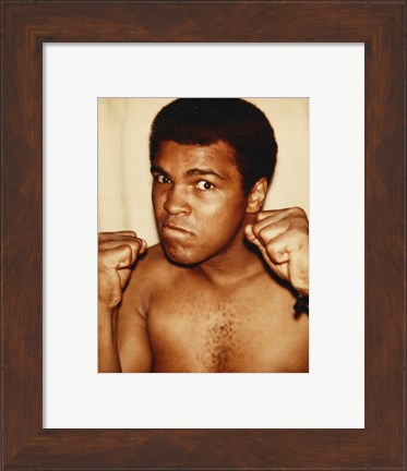 Framed Ali, Muhammad, 1977 Print
