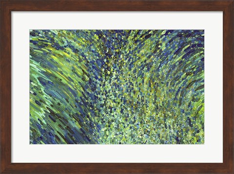 Framed Shimmering Waterfall Print