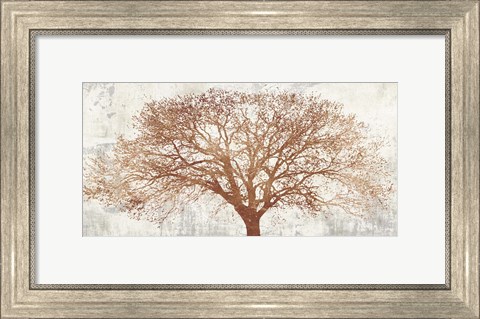 Framed Tree of Bronze Print