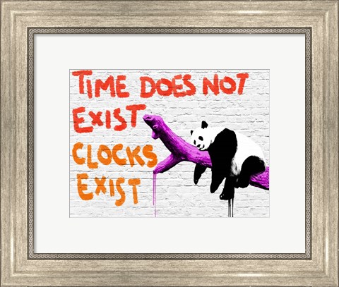Framed Time does not Exist Print