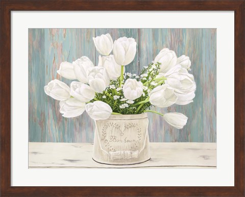 Framed Country Bouquet Print