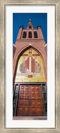 Framed Cathedral of St. Peter the Apostle, Jackson, Mississippi Print