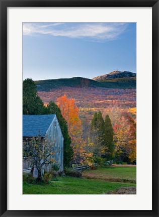 Framed Mt Monadnock, Jaffrey, New Hampshire Print