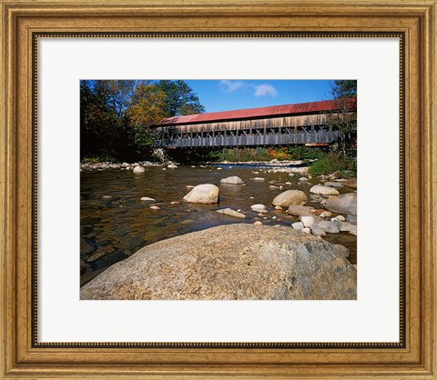 Framed Albany Covered Bridge, White Mountain National Forest, New Hampshire Print