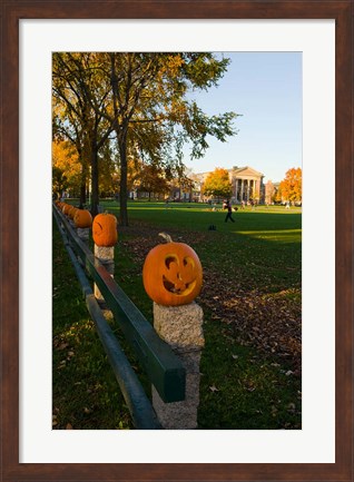 Framed Dartmouth College Green, Hanover, New Hampshire Print