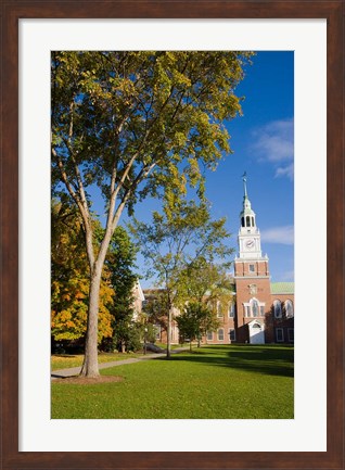 Framed Education, Dartmouth College, New Hampshire Print