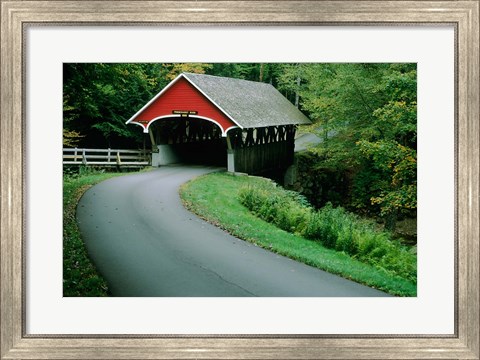 Framed New Hampshire, White Mountains, Franconia Notch Print