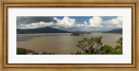 Framed Janitzio Island, Lake Patzcuaro, Mexico Print
