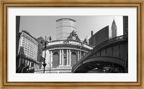 Framed Grand Central Station, Madison Avenue, New York Print