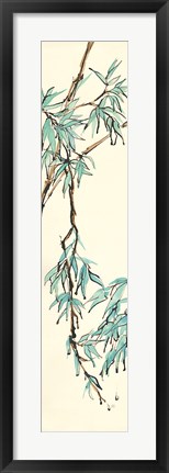 Framed Summer Bamboo II Print