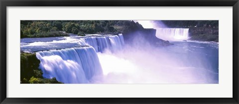 Framed Niagara Falls, Niagara River, New York Print