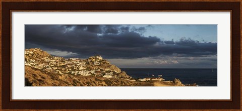 Framed Pueblo Bonito Sunset Beach, Cabo San Lucas, Mexico Print