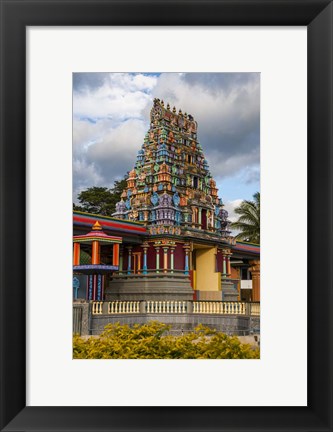 Framed Sri Siva Subramaniya Hindu temple in Fiji Print